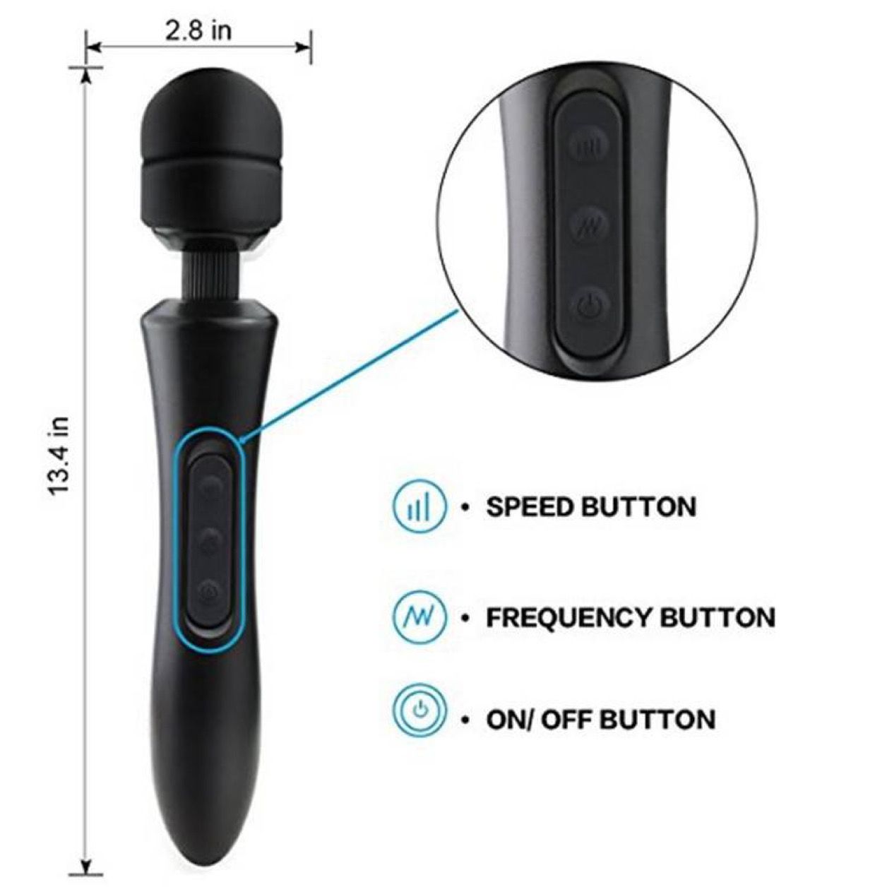 Image of a large XL Love vibrator for enhanced stimulation