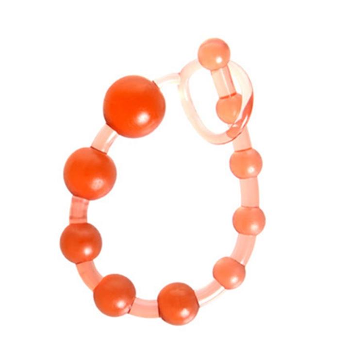 Image of a set of graduated beads for exploring anal play.