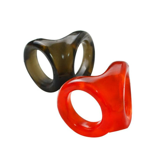 Image of a ring designed to enhance pleasure for both partners during intercourse.