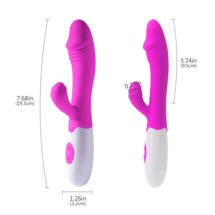 Image of a double-ended vibrator with separate motors for dual stimulation.