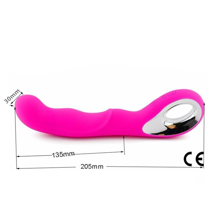 Image of a curved wand designed for intense G-spot stimulation.