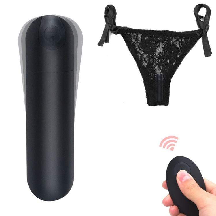 Image of a vibrating panty designed for discreet pleasure on the go.