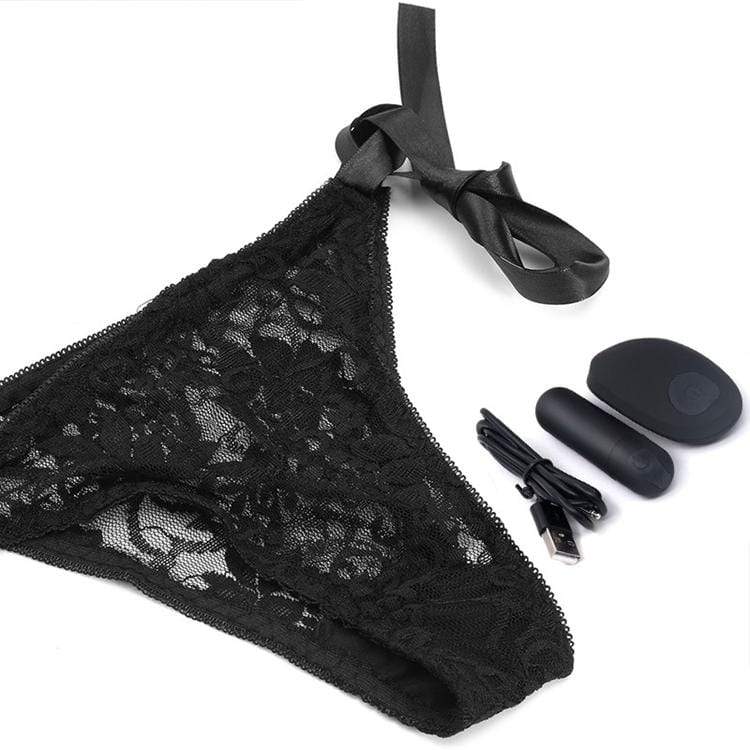 Image of a vibrating panty designed for discreet pleasure on the go.