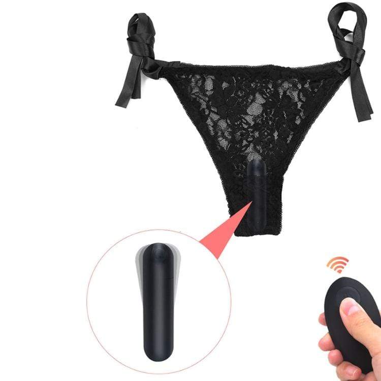 Image of a vibrating panty designed for discreet pleasure on the go.