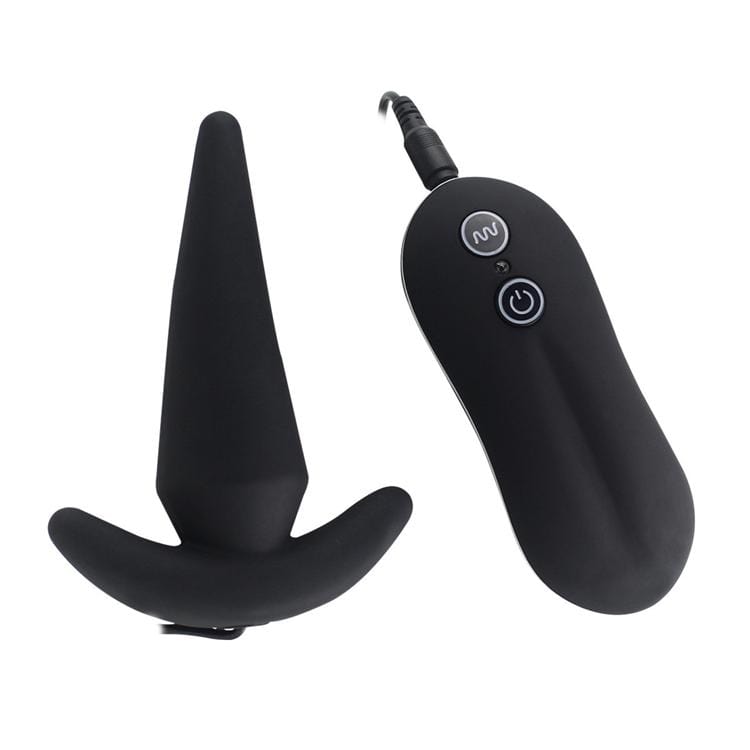 Image of a wireless butt plug for hands-free anal stimulation.