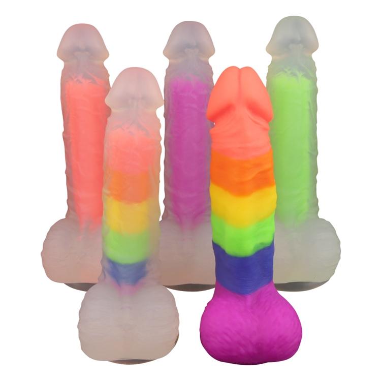 Playtime4u Playtime Super Soft Rainbow Dildo