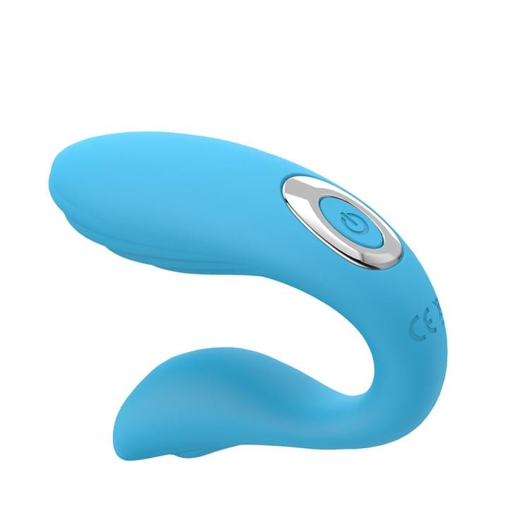 Image of a versatile dual-stimulating vibrator controlled by a remote.