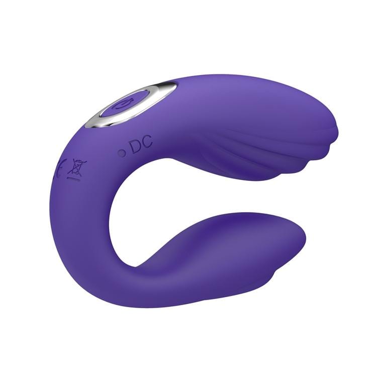 Image of a versatile dual-stimulating vibrator controlled by a remote.